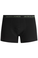 JACK&JONES JACBASIC TRUNKS 7 PACK NOOS PLS 12268845 - Siyah