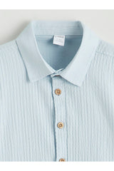 LCW ÇOCUK S61154D1 UK.GMK,CRINKLE - Açık Mavi