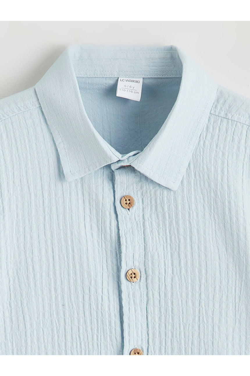LCW ÇOCUK S61154D1 UK.GMK,CRINKLE - Açık Mavi