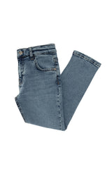 US POLO ASSN ERKEK COCUK DENİM PANTOLON 2117095 - Mavi