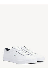 Tommy Hilfiger Erkek ESSENTIAL LEATHER SNEAKER FM0FM02157 - Beyaz