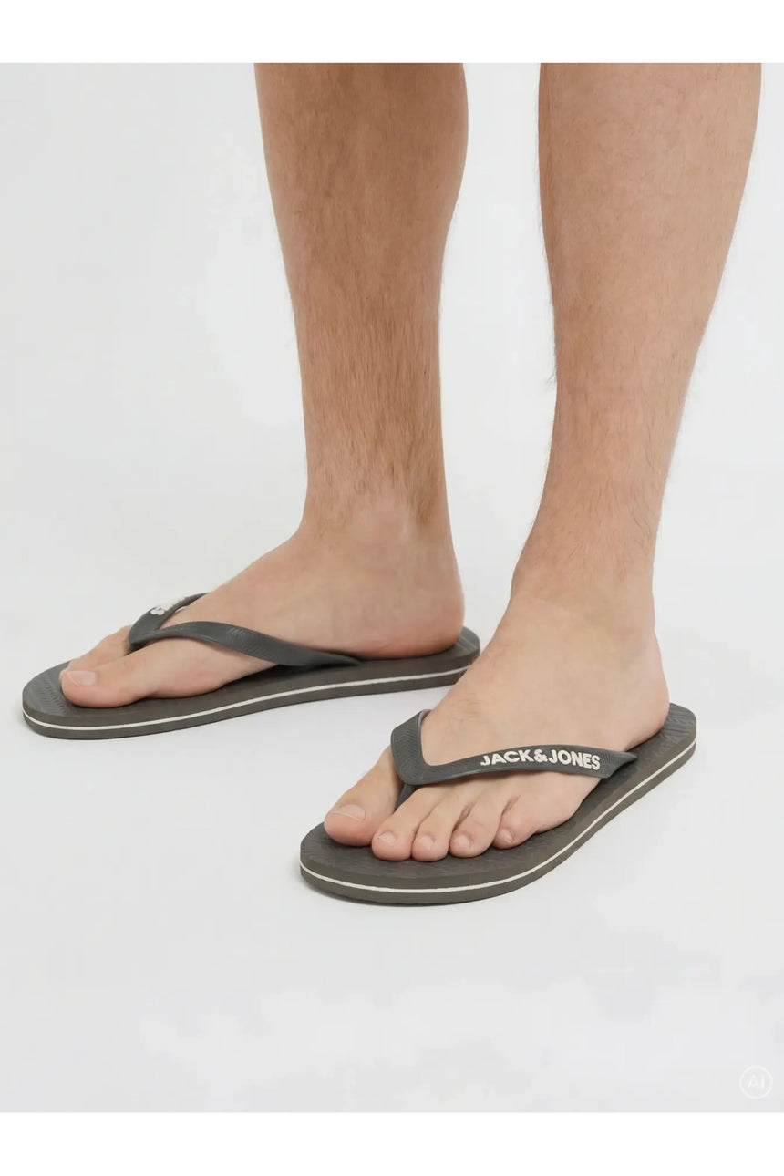 JACK&JONES JFWBASIC FLIP FLOP LN 12230631 - Koyu Zeytin Yeşili