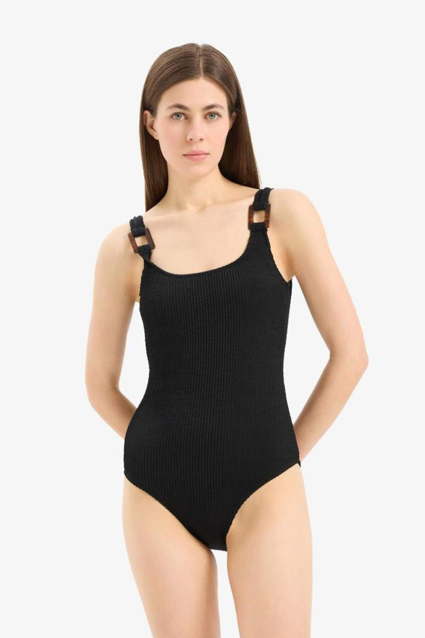 Defacto Kadın Swimsuit T8005Az - Siyah