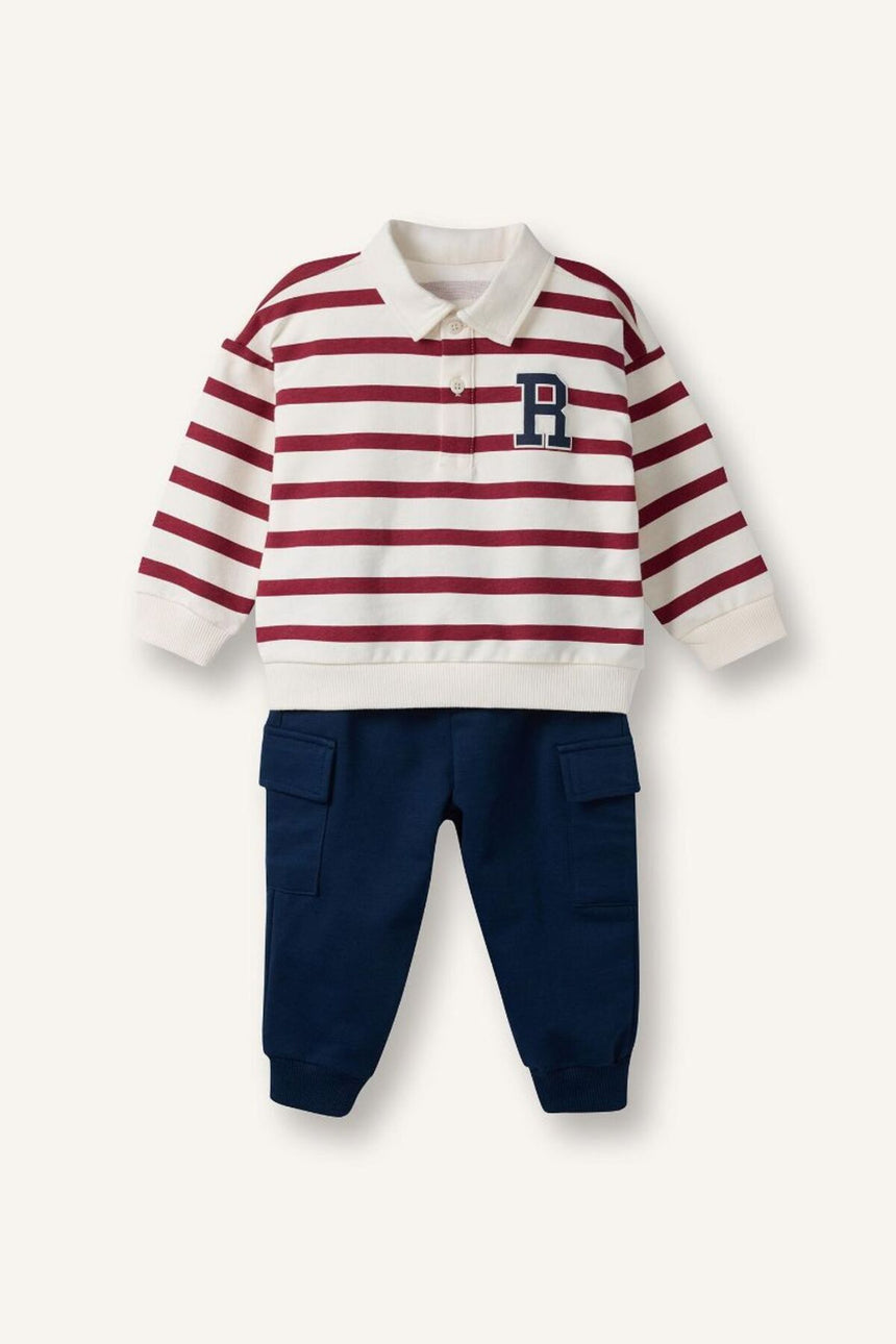 Defacto Çocuk Knitted Set G6297A5 - Ekru