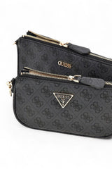 GUESS KADIN NOELLE II DBL POUCH HWBG9672710 - Ekru/ Krem