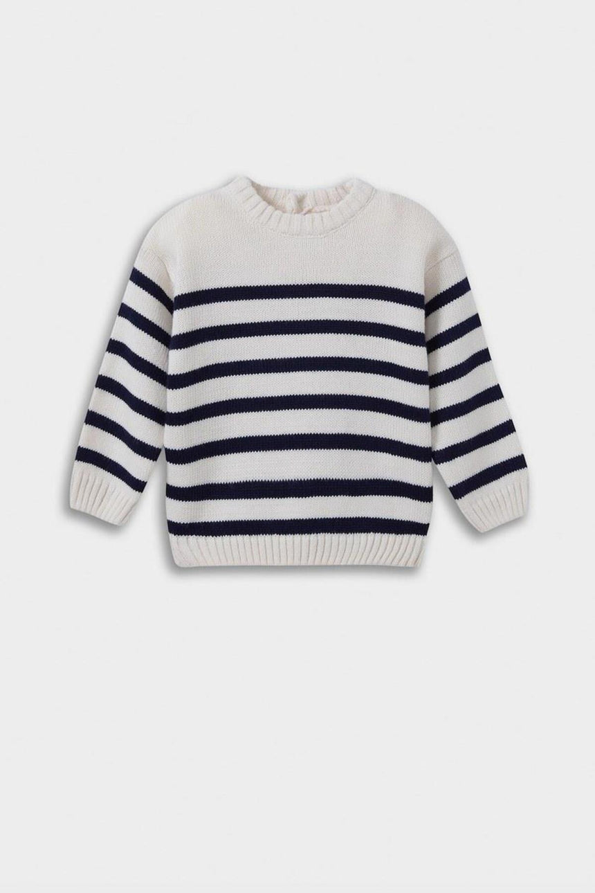 Defacto Çocuk Pullover A3858A5 - Açık Gri/ Bej