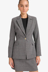 Defacto Kadın Blazer D9883Ax - Açık Gri
