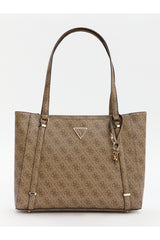 GUESS KADIN ECO ERICA ELITE TOTE HWESG951023 - Açık Bej/ Kahverengi