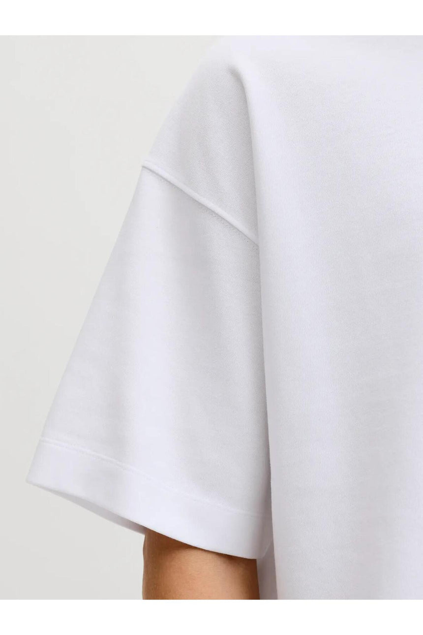 JACK&JONES JJEBARRON TEE SS O-NECK NOOS 12298906 - Beyaz
