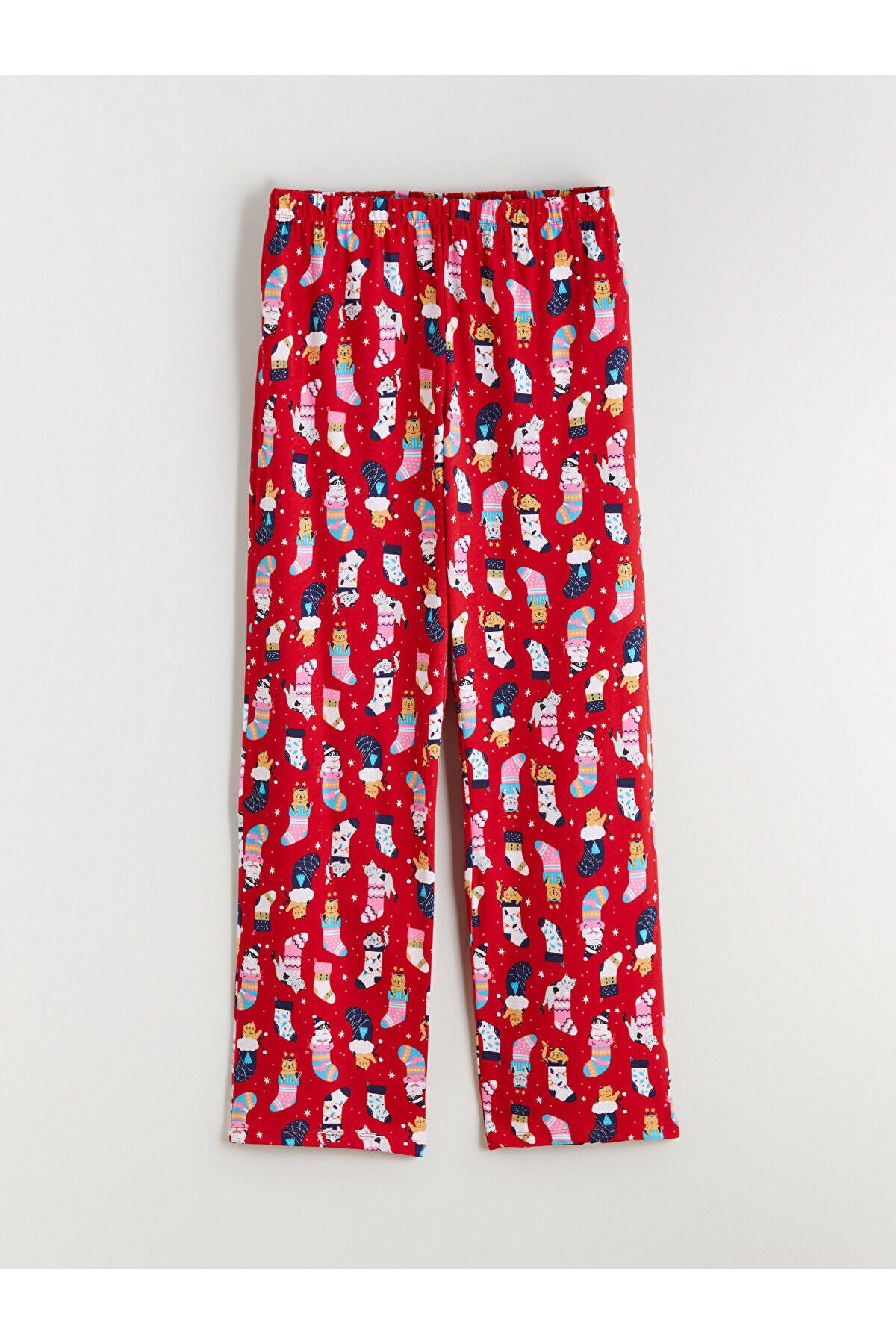 LC Waikiki Kadın Pijama Takımı W5GP81B8 - Kırmızı