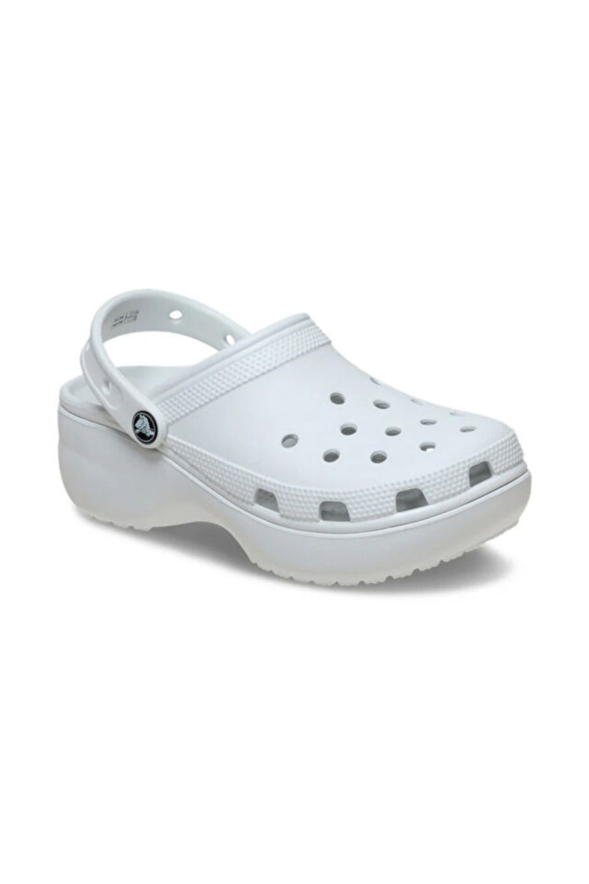 Crocs Platform Clog 206750 Unisex Terlik - Açık Sarı Krem