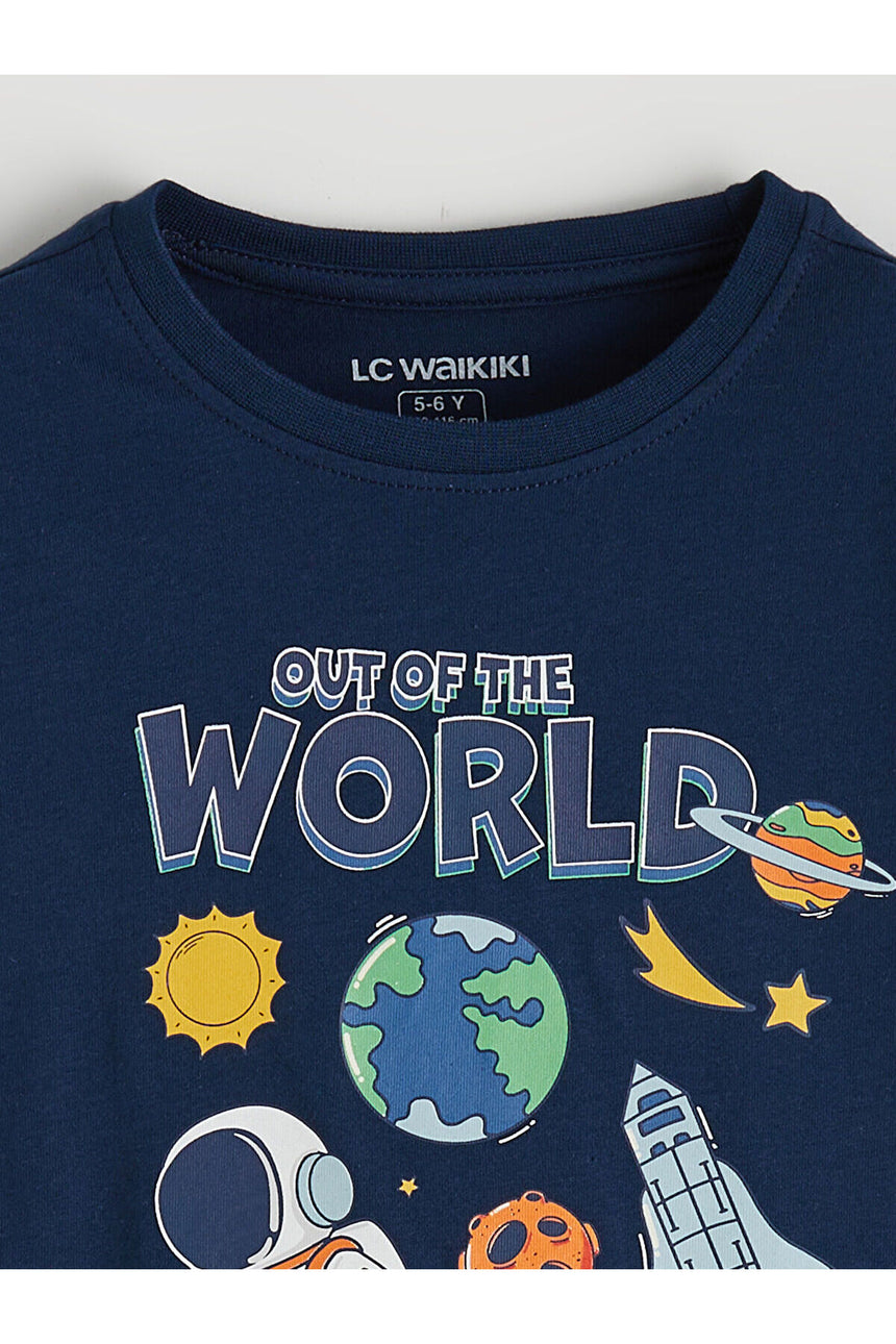 LCW ÇOCUK S64568D1 GPJ,WORLD-KU - Koyu Lacivert
