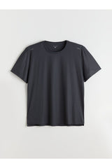 LC Waikiki Erkek Kısa Kollu T-Shirt W5LT31D8 - Koyu Gri