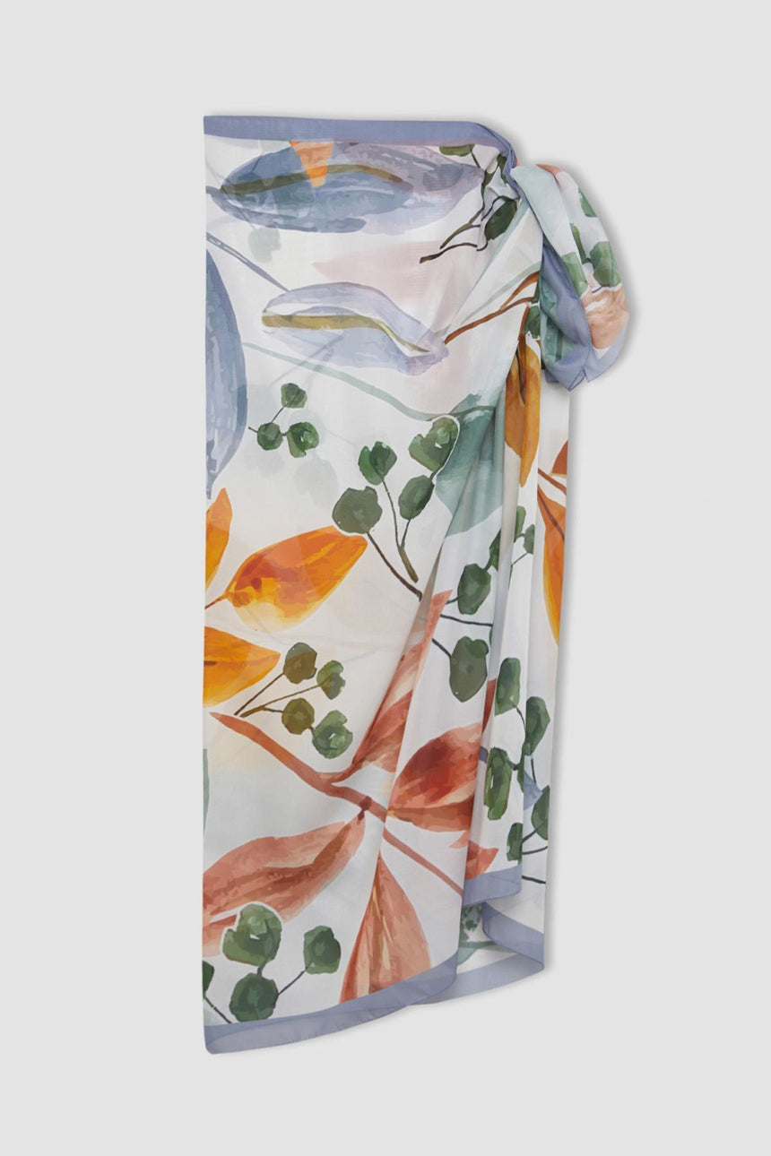 Defacto Kadın Kimono C6552Ax - Mavi