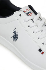 U.S. Polo Assn. Franco Erkek Sneaker - Beyaz
