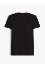 Tommy Hilfiger ERKEK ESSENTIAL REG FIT SOLID TEE MW0MW37267 - Siyah