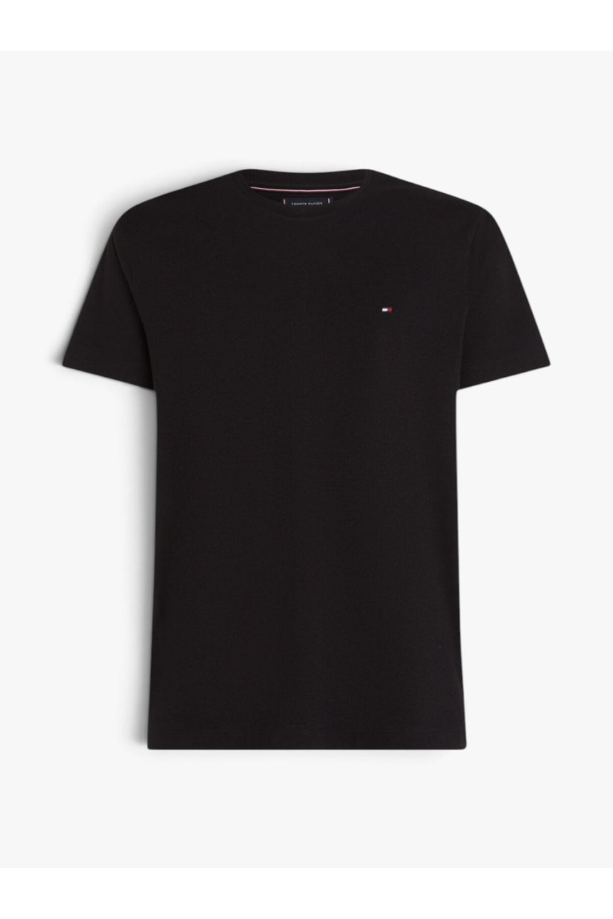 Tommy Hilfiger ERKEK ESSENTIAL REG FIT SOLID TEE MW0MW37267 - Siyah