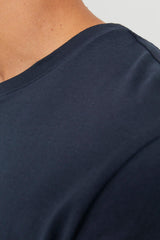 Jack & Jones Organic Basic Erkek T-Shirt 12156101 - Koyu Lacivert