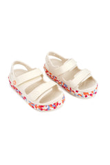 CROCS CrbndCruiserGlwConfettiBandSdK 212527 - Kırık Beyaz/ Açık Pembe