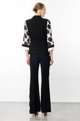 Moda İlgi ILG241CKT07596 Kadın Blazer Ceket - Siyah