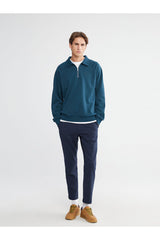 LCW ERKEK W5GL46E8 SWT,XM-TEAL-2 - Petrol Mavisi