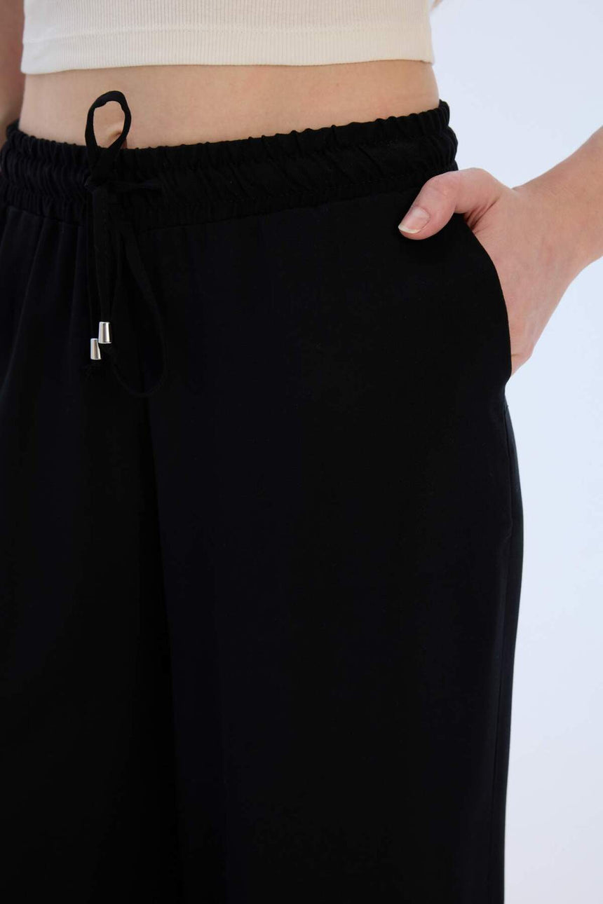 Defacto Kadın Woven Bottom İ6798Az - Siyah