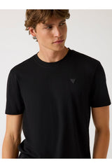 GUESS ERKEK HEDLEY SS T-SHIRT Z2YI12JR06K - Siyah