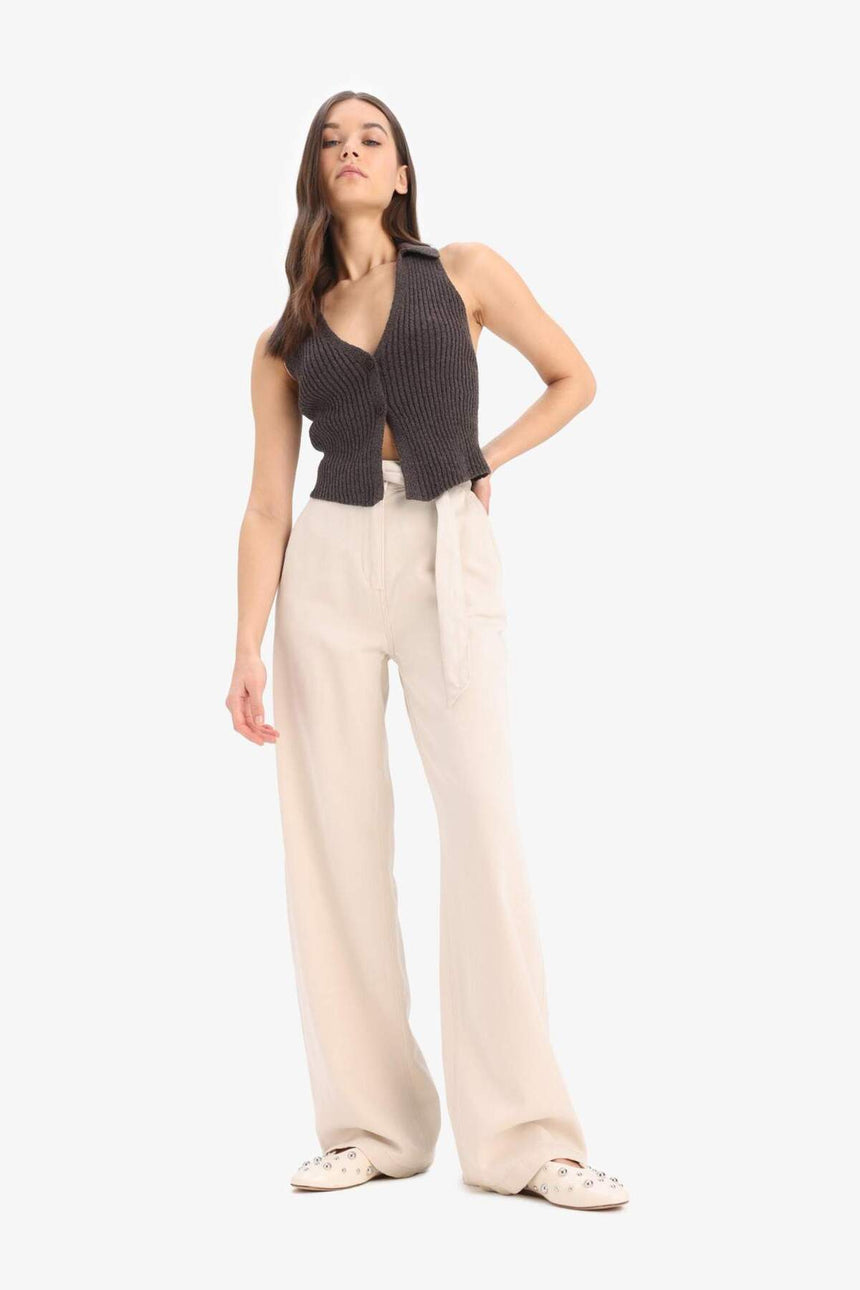 Defacto Kadın Trousers D4467AX - Açık Kahve