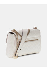 Guess Stacey Kadın Portföy Çanta HWGG9741210 - Kırık Beyaz / Ekru