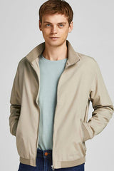 Jack & Jones 12204277 Erkek Rüzgarlık - Açık Kahverengi