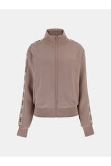 GUESS KADIN BRITNEY FULL ZIP SWE V2YQ16KB3P2 - Krem