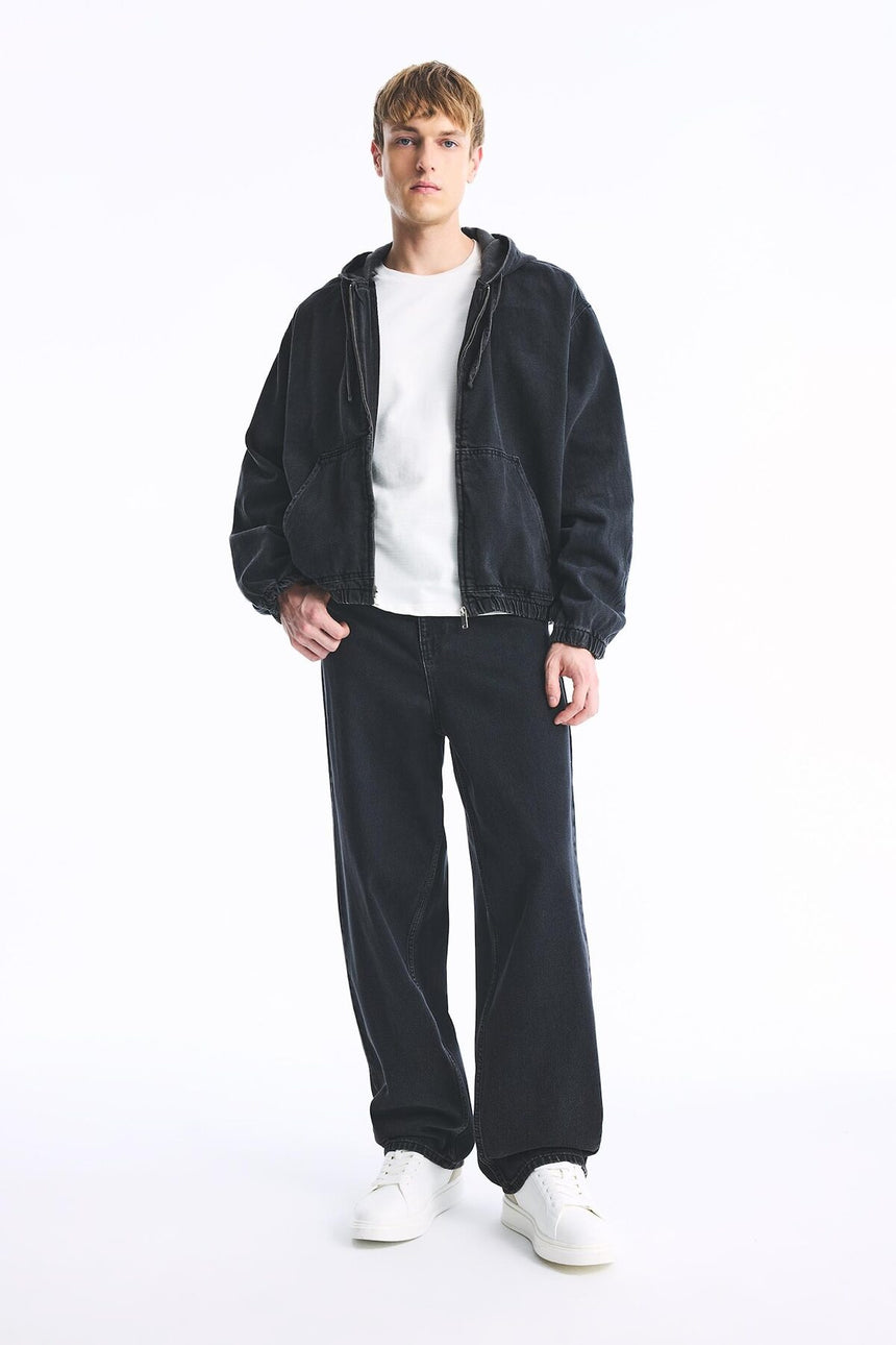 Defacto Erkek Jacket H0139AX - Siyah