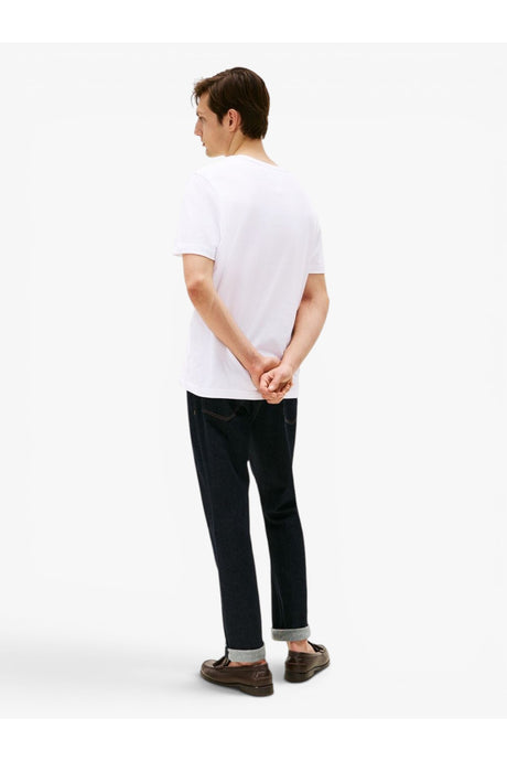 Tommy Hilfiger ERKEK ESSENTIAL REG FIT SOLID TEE MW0MW37267 - Beyaz