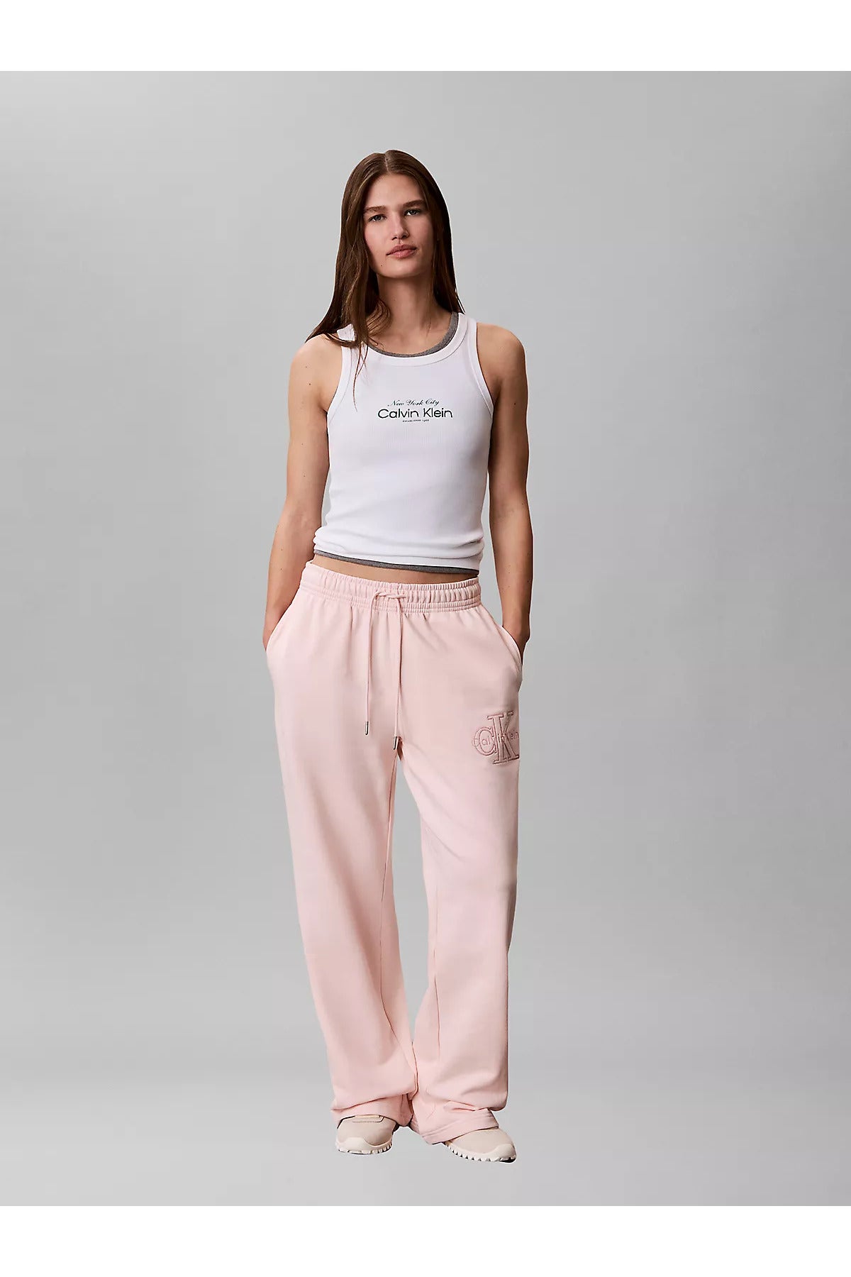 Calvin Klein Kadın BABY TERRY SEASONAL MONOLOGO PAN LV047G822G - Turuncu