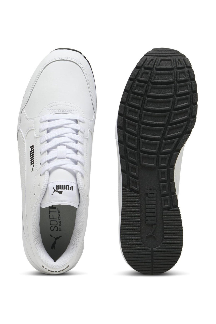 Puma ST Runner 39906807 Erkek Yürüyüş Ayakkabısı - Siyah / Beyaz