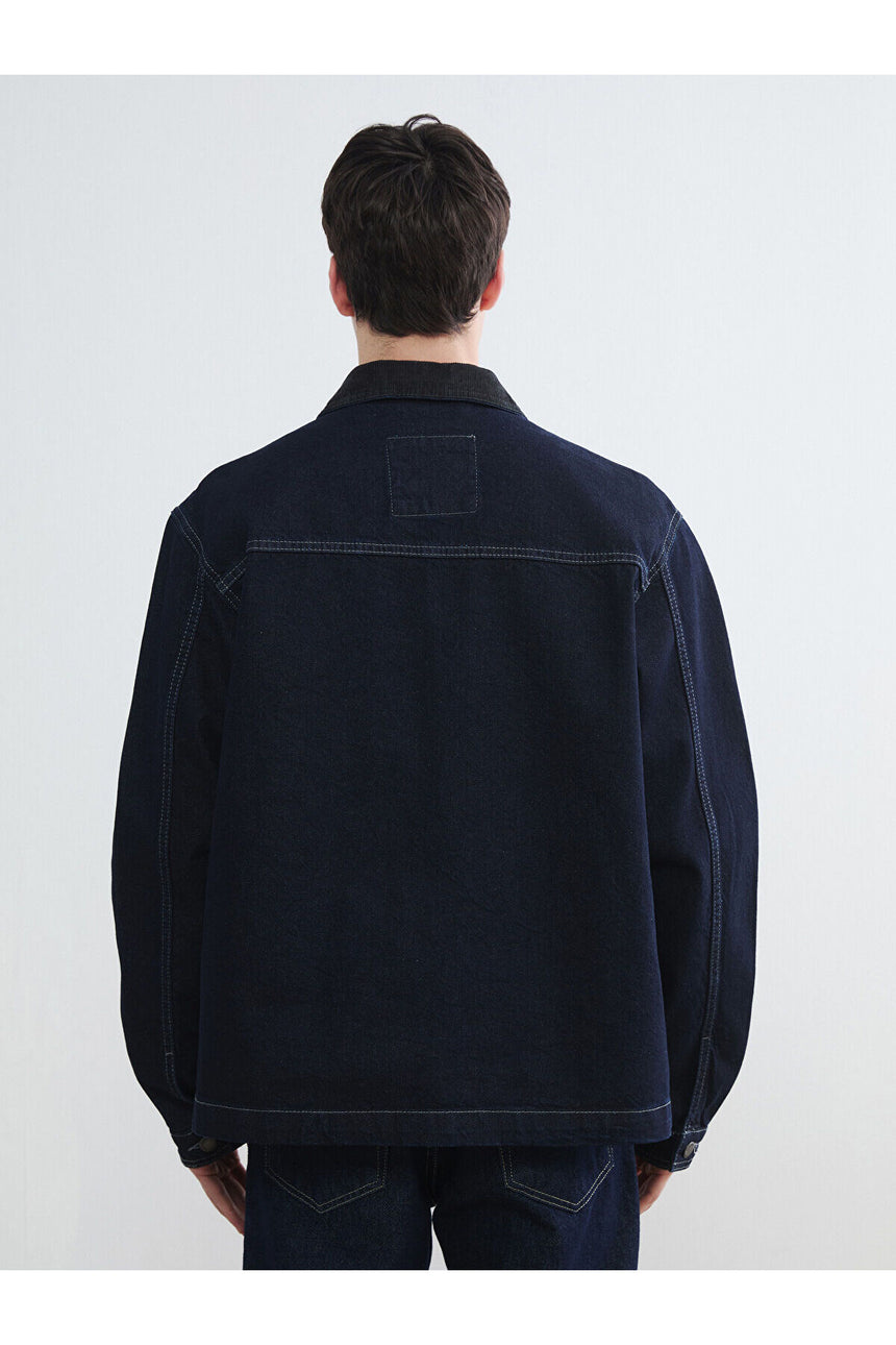 LCW ERKEK S6D420B8 MNT,X-VARSITY-KANVAS-2 - Koyu Mavi
