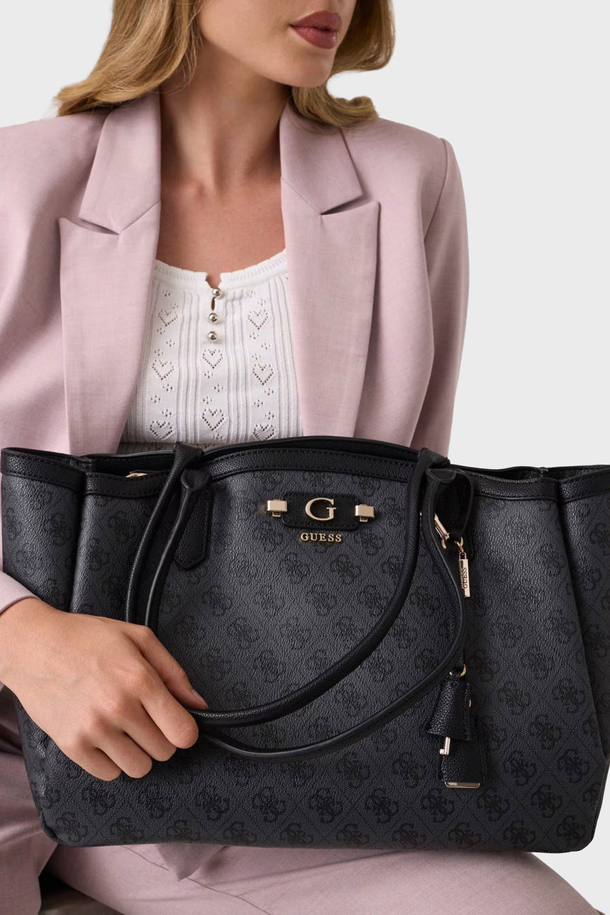 Guess Lindsey Kadın El Çantası HWSG9749230 - Ekru / Krem