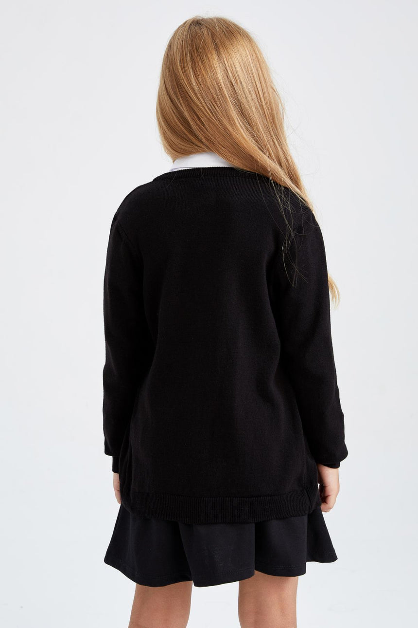 Defacto Çocuk Cardigan N8407A6 - Siyah