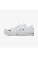 Converse Chuck Taylor All Star Leather Platform 561680C.102 - Beyaz/ Siyah/ Beyaz