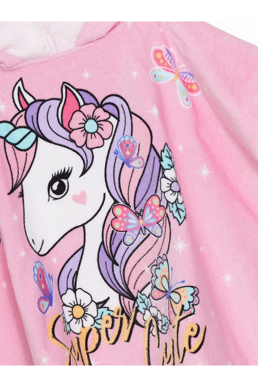 LCW ÇOCUK S5JG30B4 HAV,UNICORNELLA - Pembe