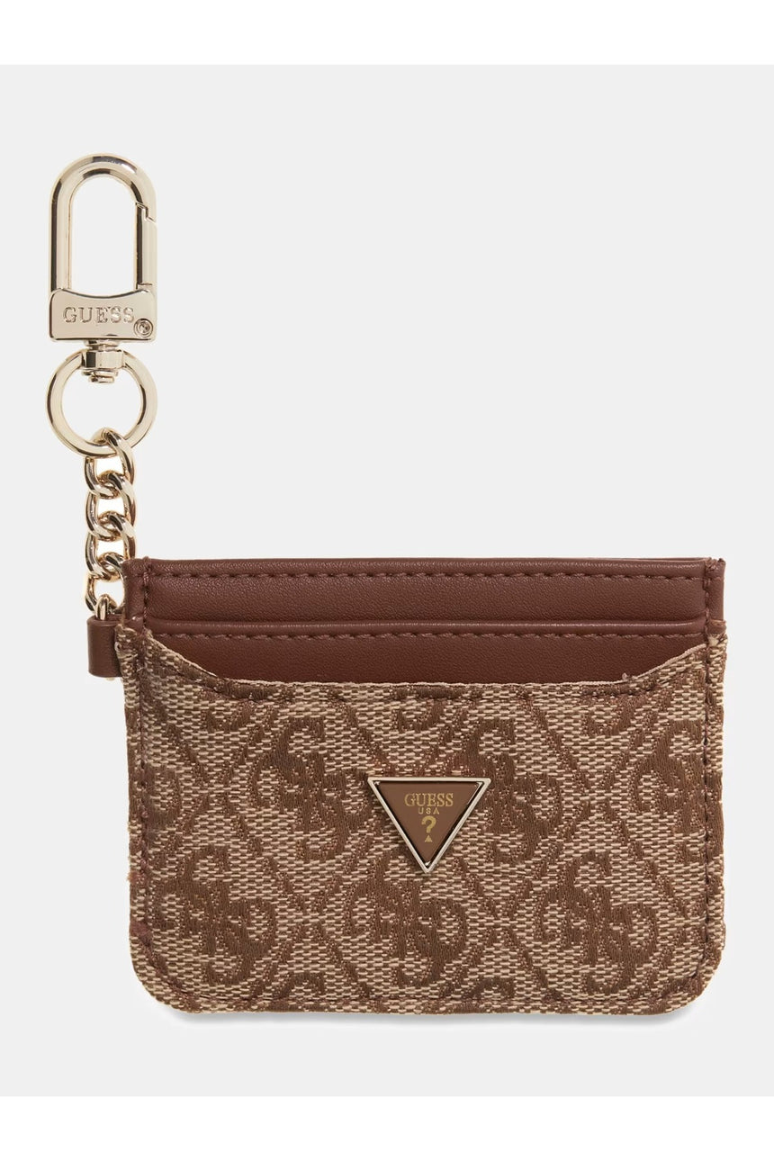 GUESS KADIN CARD CASE RW7561P6201 - Açık Bej/ Kahverengi