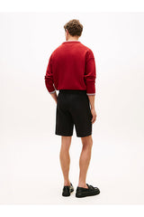 Tommy Hilfiger Erkek GLOBAL STRIPE SWEATSHORT MW0MW42883BDS - Siyah