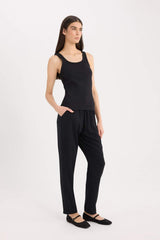 Defacto Kadın Trousers L3164Az - Siyah