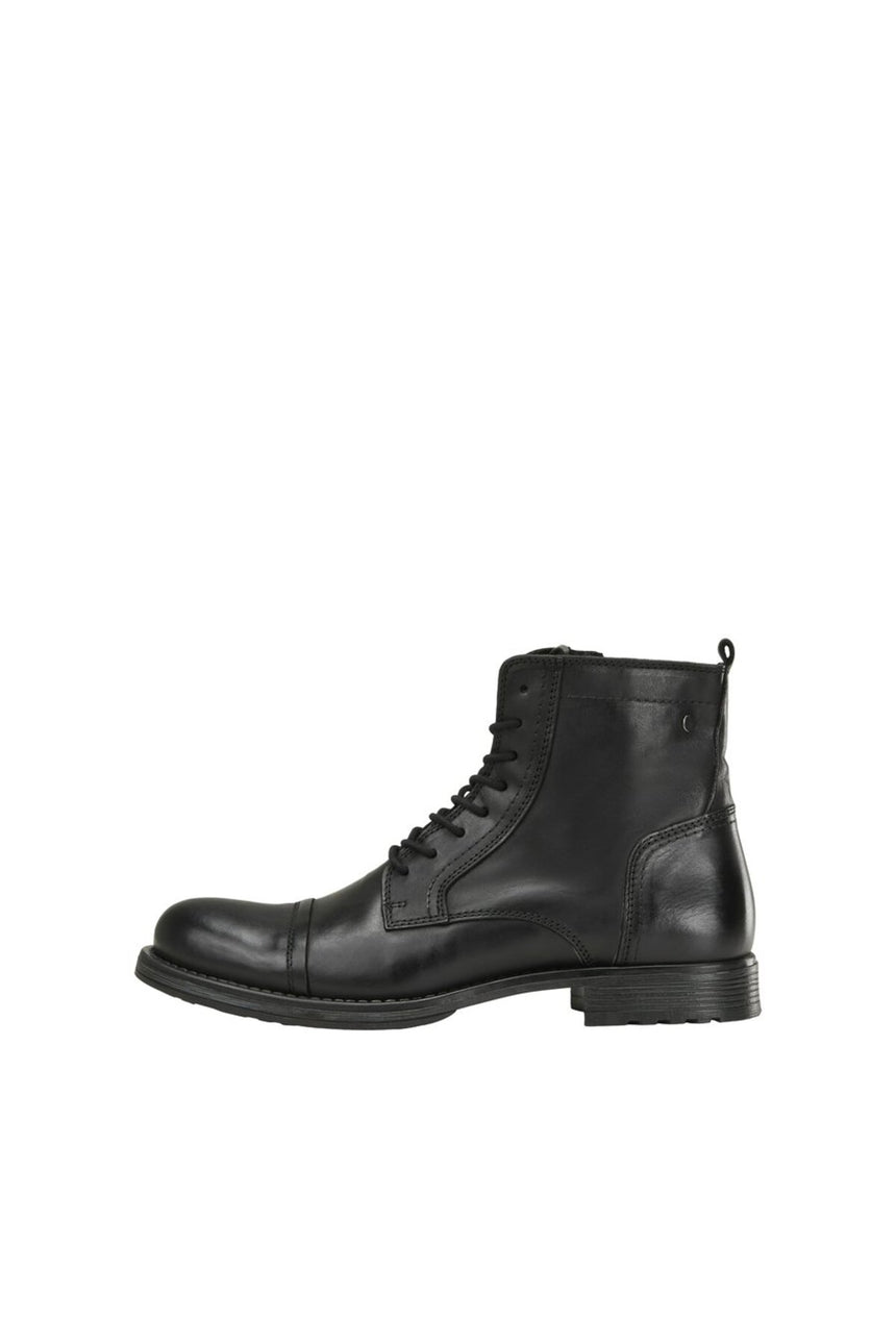 JACK&JONES JFWRUSSEL LEATHER ANTHRACITE 19 LN 12155999 - Antrasit