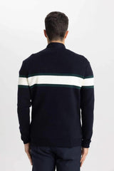Defacto Erkek Pullover Y4193Az - Koyu Lacivert