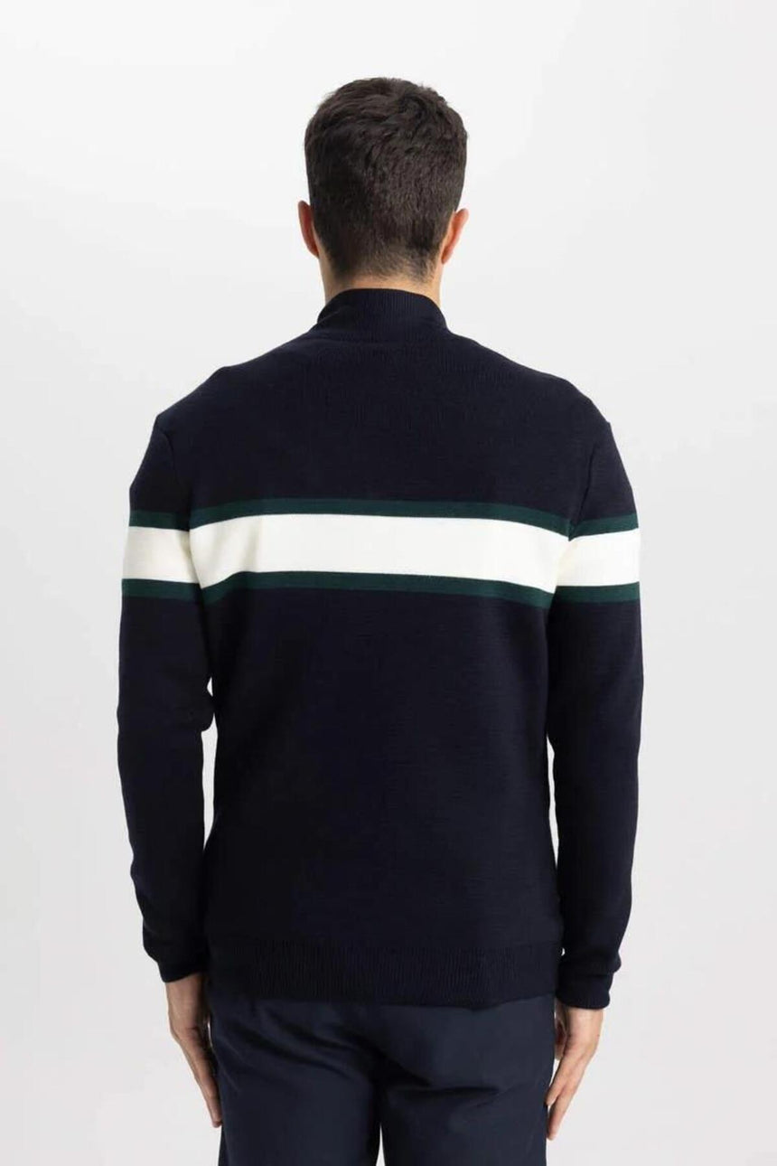 Defacto Erkek Pullover Y4193Az - Koyu Lacivert
