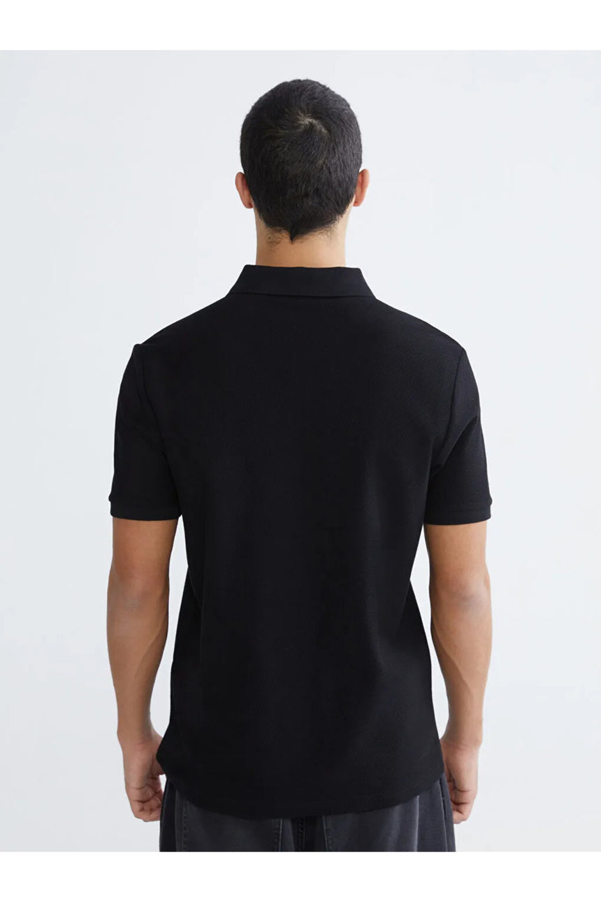 LCW ERKEK S6KE10E8 KK.TSH,XM-POLAKY-ZIP-TR - Siyah