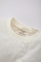 DeFacto Çocuk Slim Fit Kısa Kollu T-Shirt B7005A5 - Ekru