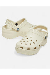 Crocs Women Classic Platform Clog W Cr2918 - Açık Krem