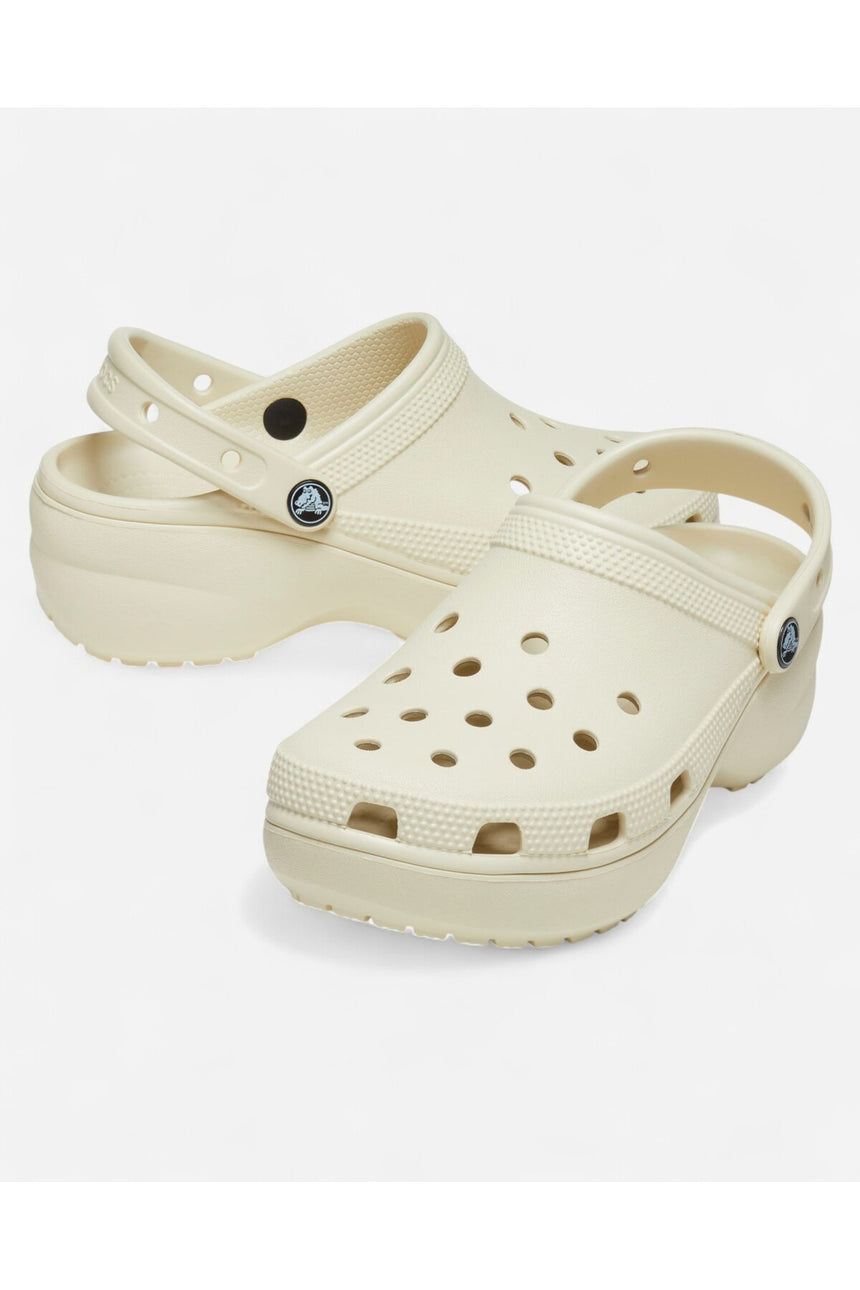 Crocs Women Classic Platform Clog W Cr2918 - Açık Krem